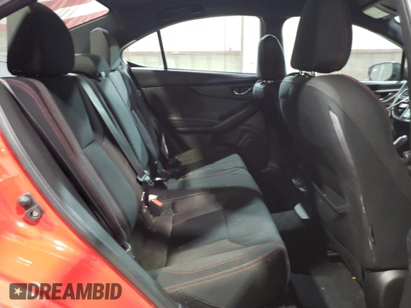 2022 Subaru WRX Premium with VIN JF1VBAF69N9003005, listed as a Copart auction lot 44722625 with 38,232 mi miles and Salvage title. Bid and sale history available at DreamBid. Image 10.