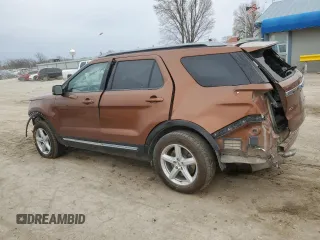2017 Ford Explorer XLT with VIN 1FM5K8D8XHGA59764, listed as a Copart auction lot 48163295 with Not provided miles and Salvage title. Bid and sale history available at DreamBid. Image 2.