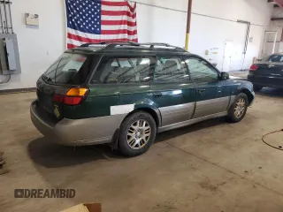2002 Subaru Legacy Outback L.L. Bean with VIN 4S3BH806X27632535, listed as a Copart auction lot 85776294 with 298,022 mi miles and Salvage title. Bid and sale history available at DreamBid. Image 3.