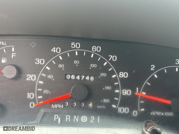 2001 Ford Super Duty F-250 XL with VIN 3FTNX20LX1MA60017, listed as a Copart auction lot 54051205 with 64,746 mi miles and Clean Title. Bid and sale history available at carsss.com. Image 8.