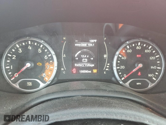 2015 Jeep Renegade Latitude with VIN ZACCJABHXFPC03046, listed as a Copart auction lot 50774515 with 158,290 mi miles and Clean Title. Bid and sale history available at carsss.com. Image 9.