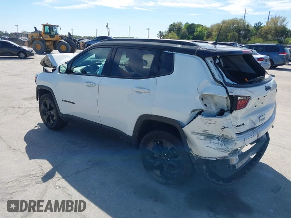 2021 Jeep Compass Latitude with VIN 3C4NJDBB7MT566237, listed as a IAAI auction lot 41747738 with 33,395 mi miles and . Bid and sale history available at DreamBid. Image 3.