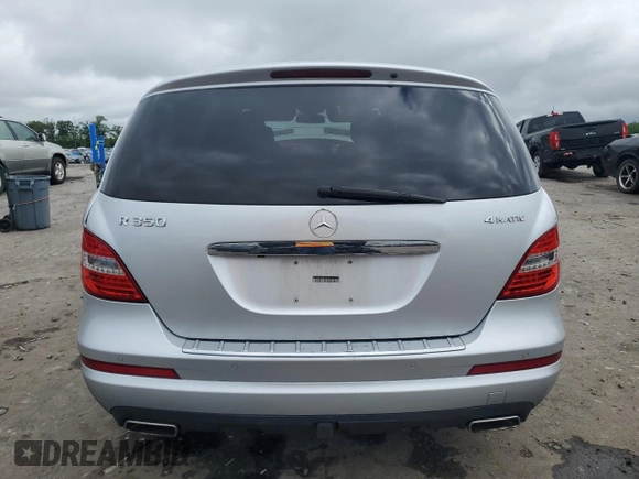 2011 Mercedes-Benz R 350 with VIN 4JGCB6FE1BA136496, listed as a Copart auction lot 58072355 with 151,858 mi miles and Salvage title. Bid and sale history available at DreamBid. Image 6.