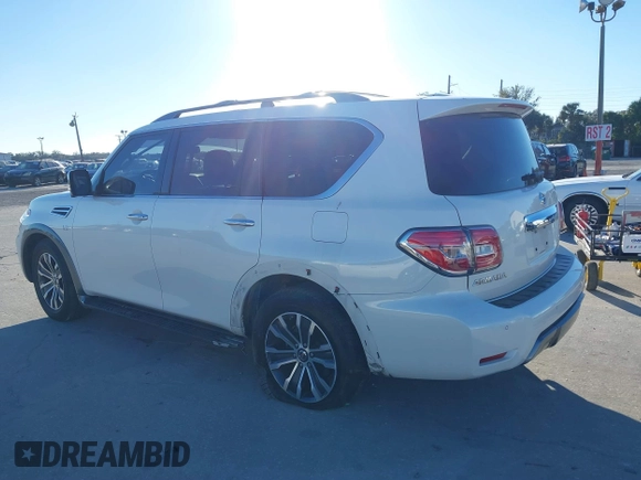 2020 Nissan Armada SL with VIN JN8AY2ND0L9111866, listed as a IAAI auction lot 41304192 with 70,367 mi miles. Bid and sale history available at carsss.com. Image 14.