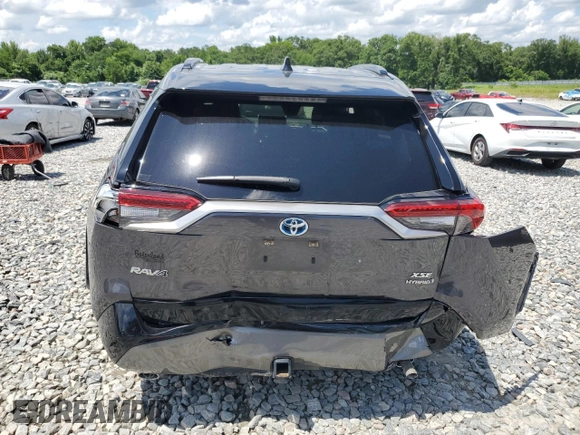 2019 Toyota RAV4 Hybrid XSE with VIN JTMEWRFV4KJ004271, listed as a Copart auction lot 61335175 with 116,457 mi miles and Salvage title. Bid and sale history available at DreamBid. Image 6.