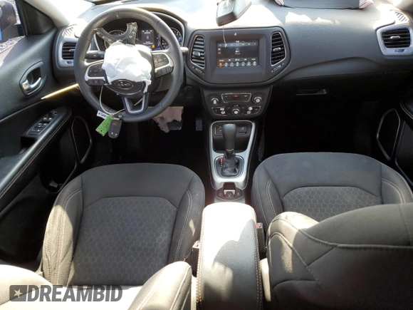2019 Jeep Compass Sport с VIN 3C4NJCAB3KT711721, выставлен на аукционе Copart как лот 53407345 с пробегом 57 144 миль миль и На запчасти • Non repairable. История ставок и продаж доступна на DreamBid. Изображение 8.