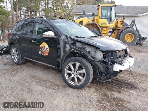 2012 Nissan Murano SV with VIN JN8AZ1MW9CW201545, listed as a IAAI auction lot 42059228 with 151,565 mi miles and . Bid and sale history available at carsss.com. Image 1.