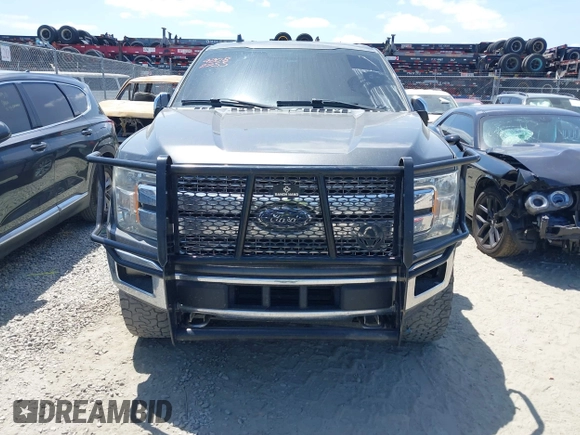 2018 Ford F-150 XL with VIN 1FTFW1E15JFD73162, listed as a IAAI auction lot 42082755 with 134,369 mi miles and . Bid and sale history available at DreamBid. Image 12.