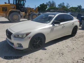 2017 Infiniti Q50 Premium z VIN JN1EV7AP2HM730477, wystawiony jako Copart lot #56868685 z przebiegiem 83 473 mil mil oraz Szkoda całkowita • Salvage title. Historia ofert i sprzedaży dostępna na DreamBid. Obrazek 1.