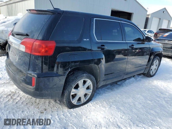 2017 GMC Terrain SLE with VIN 2GKFLSEK0H6122680, listed as a Copart auction lot 44908035 with 229,945 mi miles and Clean Title. Bid and sale history available at DreamBid. Image 3.
