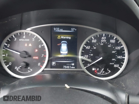 2016 Nissan Sentra S with VIN 3N1AB7AP2GL655909, listed as a IAAI auction lot 42028213 with 75,461 mi miles. Bid and sale history available at carsss.com. Image 15.