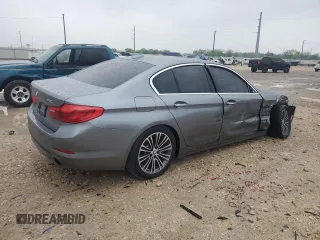 2017 BMW 5 Series 530i xDrive with VIN WBAJA7C37HWA70958, listed as a Copart auction lot 50803895 with 81,974 mi miles and Salvage Title. Bid and sale history available at carsss.com. Image 3.
