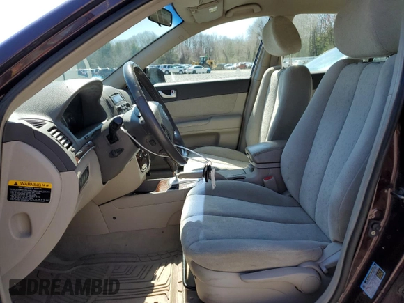 2006 Hyundai Sonata GLS with VIN 5NPEU46F66H012081, listed as a Copart auction lot 53703165 with 131,834 mi miles and Clean Title. Bid and sale history available at DreamBid. Image 7.