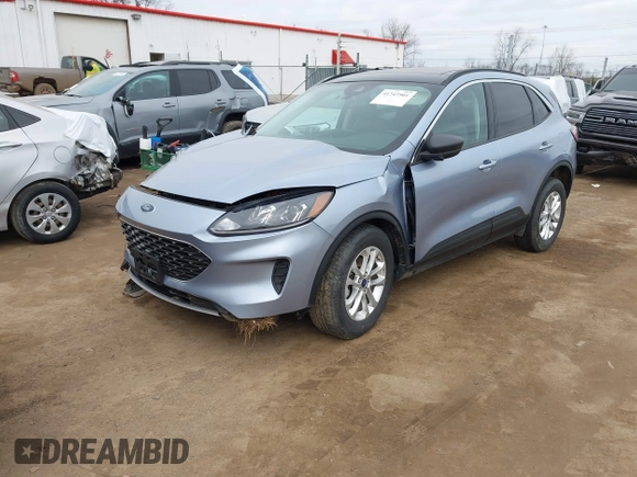 2022 Ford Escape SE Hybrid with VIN 1FMCU9BZ5NUB06831, listed as a IAAI auction lot 41747501 with 26,892 mi miles and . Bid and sale history available at carsss.com. Image 18.