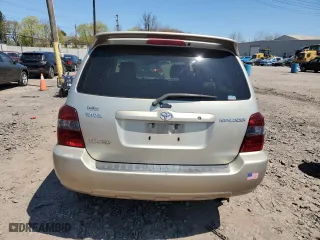 2006 Toyota Highlander with VIN JTEHP21A260185173, listed as a Copart auction lot 53205995 with 0 mi miles and Salvage Title. Bid and sale history available at carsss.com. Image 6.