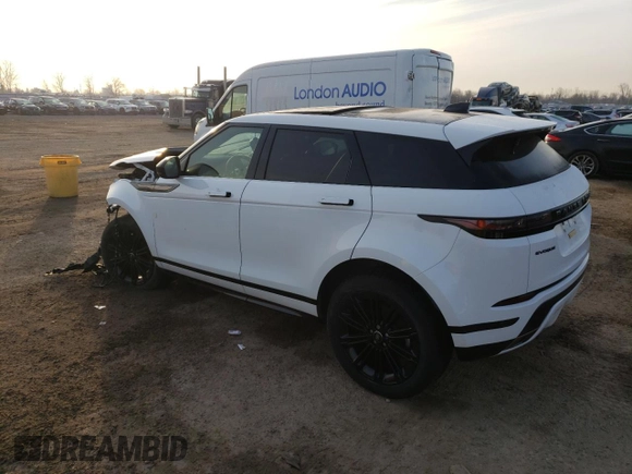 2024 Land Rover Range Rover Evoque Dynamic SE with VIN SALZL2FX4RH237452, listed as a Copart auction lot 48402895 with 0 mi miles and Salvage Title. Bid and sale history available at carsss.com. Image 2.
