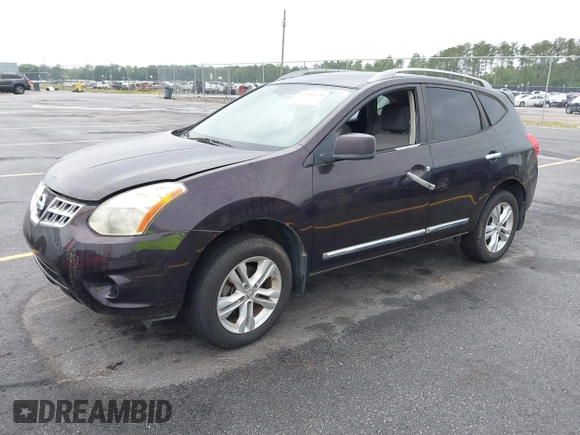 2012 Nissan Rogue SL with VIN JN8AS5MT5CW255023, listed as a IAAI auction lot 42220178 with 120,133 mi miles and . Bid and sale history available at DreamBid. Image 2.