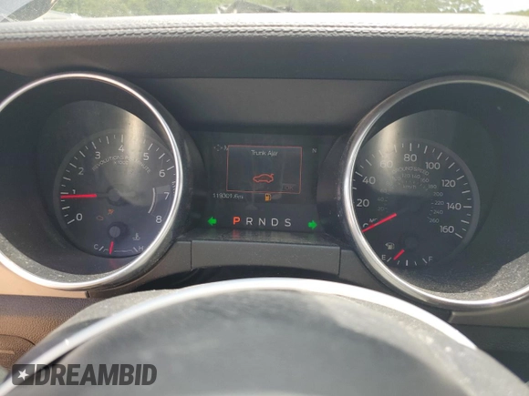 2018 Ford Mustang EcoBoost Premium with VIN 1FATP8UH7J5155209, listed as a Copart auction lot 59972885 with 119,301 mi miles and Clean title. Bid and sale history available at DreamBid. Image 9.