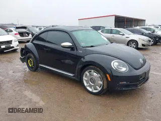 2013 Volkswagen Beetle 2.5L w/Sun/Sound/Nav with VIN 3VWJX7AT1DM686146, listed as a IAAI auction lot 41444277 with 92,964 mi miles and . Bid and sale history available at DreamBid. Image 1.