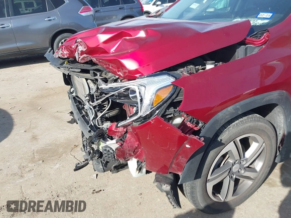 2021 GMC Terrain SLT z VIN 3GKALPEV5ML335308, wystawiony jako IAAI lot #41733059 z przebiegiem 96 314 mil mil oraz . Historia ofert i sprzedaży dostępna na DreamBid. Obrazek 6.