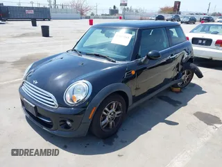 2013 MINI Cooper Hardtop with VIN WMWSU3C51DT691451, listed as a IAAI auction lot 42087943 with 132,570 mi miles. Bid and sale history available at carsss.com. Image 2.