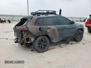 2015 Jeep Cherokee Trailhawk with VIN 1C4PJMBS9FW576340, listed as a Copart auction lot 57108045 with Not provided miles and Non repairable. Bid and sale history available at DreamBid. Image 3.