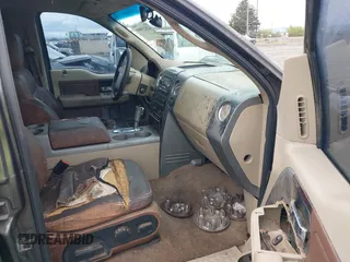 2005 Ford F-150 XLT with VIN 1FTPW12555KE71004, listed as a IAAI auction lot 42023000 with 185,051 mi miles. Bid and sale history available at carsss.com. Image 5.
