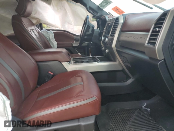2019 Ford F-250 XL with VIN 1FT7W2BT4KEC57796, listed as a Copart auction lot 59682105 with Not provided miles and Salvage title. Bid and sale history available at DreamBid. Image 7.