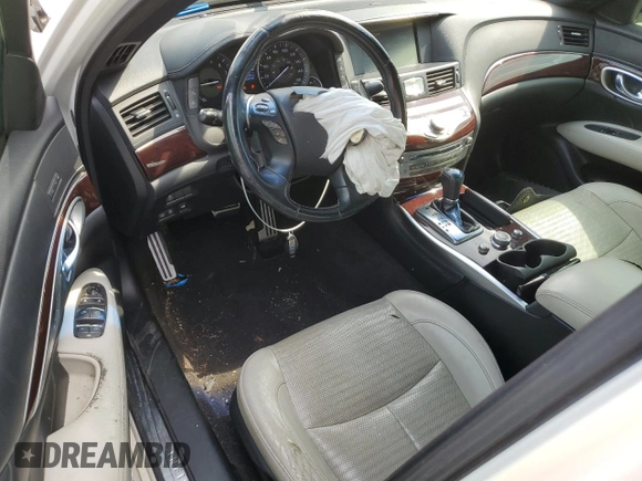 2015 Infiniti Q70 z VIN JN1BY1AP2FM541199, wystawiony jako Copart lot #57453875 z przebiegiem 163 666 mil mil oraz Szkoda całkowita • Salvage title. Historia ofert i sprzedaży dostępna na DreamBid. Obrazek 8.
