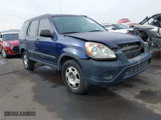 2005 Honda CR-V LX with VIN JHLRD68535C000470, listed as a IAAI auction lot 41597881 with 233,193 mi miles. Bid and sale history available at carsss.com. Image 1.
