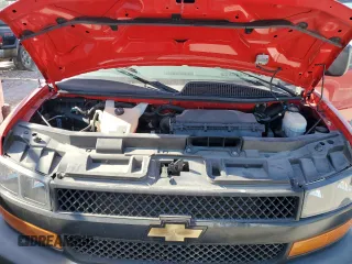 2018 Chevrolet Express Cargo Van with VIN 1GCWGAFPXJ1342146, listed as a Copart auction lot 74433064 with 107,698 mi miles and Salvage Title. Bid and sale history available at carsss.com. Image 12.