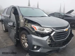 2018 Chevrolet Traverse LT Cloth with VIN 1GNERGKWXJJ214423, listed as a IAAI auction lot 41687852 with 96,127 mi miles. Bid and sale history available at carsss.com. Image 6.