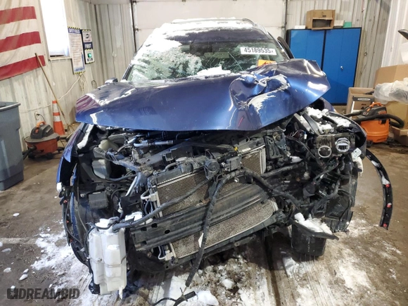 2017 Nissan Rogue SV with VIN 5N1AT2MVXHC777496, listed as a Copart auction lot 45189535 with 0 mi miles and Salvage Title. Bid and sale history available at carsss.com. Image 5.