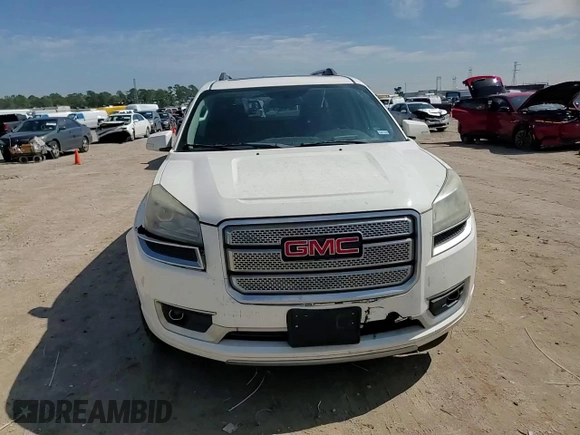 2013 GMC Acadia Denali with VIN 1GKKVTKD4DJ235985, listed as a Copart auction lot 46792055 with 187,364 mi miles and Salvage Title. Bid and sale history available at carsss.com. Image 12.