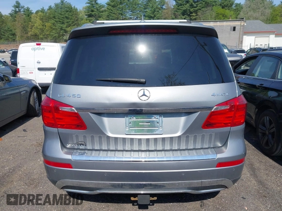 2014 Mercedes-Benz GL 450 with VIN 4JGDF7CE0EA290673, listed as a IAAI auction lot 42207889 with 132,251 mi miles and . Bid and sale history available at DreamBid. Image 16.