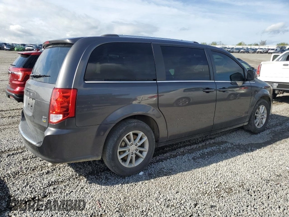 2018 Dodge Grand Caravan SXT z VIN 2C4RDGCG1JR216380, wystawiony jako Copart lot #53644485 z przebiegiem 104 600 mil mil oraz Szkoda całkowita • Salvage title. Historia ofert i sprzedaży dostępna na DreamBid. Obrazek 3.