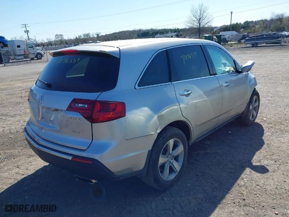 2013 Acura MDX with VIN 2HNYD2H26DH504850, listed as a IAAI auction lot 41846554 with 68,021 mi miles. Bid and sale history available at carsss.com. Image 4.