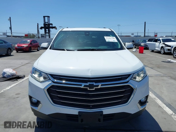 2020 Chevrolet Traverse LT with VIN 1GNERHKW4LJ219609, listed as a IAAI auction lot 42282788 with 55,836 mi miles and . Bid and sale history available at DreamBid. Image 12.