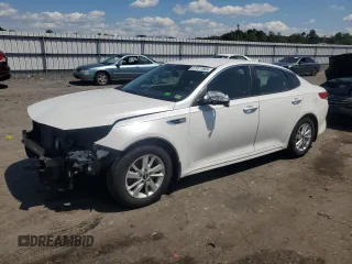 2016 Kia Optima LX with VIN KNAGT4L31G5101464, listed as a Copart auction lot 61977565 with 147,917 mi miles and Salvage title. Bid and sale history available at DreamBid. Image 1.