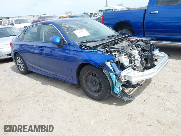 2022 Honda Civic LX z VIN 2HGFE2F27NH563406, wystawiony jako IAAI lot #42103175 z przebiegiem 69 488 mil mil oraz . Historia ofert i sprzedaży dostępna na DreamBid. Obrazek 1.