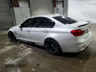 2016 BMW M3 with VIN WBS8M9C5XG5D30188, listed as a Copart auction lot 40713024 with 93,094 mi miles. Bid and sale history available at carsss.com. Image 2.