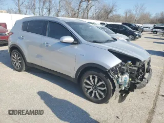 2017 Kia Sportage EX with VIN KNDPNCAC3H7071867, listed as a Copart auction lot 48425195 with 145,237 mi miles and Salvage title. Bid and sale history available at DreamBid. Image 4.
