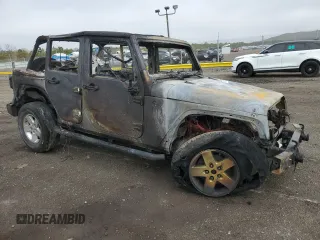 2018 Jeep Wrangler Unlimited Sport S с VIN 1C4BJWDG7JL821760, выставлен на аукционе Copart как лот 53657455 с пробегом Не указан миль и Списание • Salvage title. История ставок и продаж доступна на DreamBid. Изображение 4.