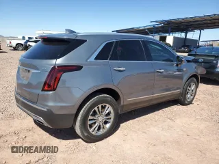 2021 Cadillac XT5 FWD Premium Luxury with VIN 1GYKNCRS9MZ186536, listed as a Copart auction lot 49745915 with 28,321 mi miles and Salvage Title. Bid and sale history available at carsss.com. Image 3.