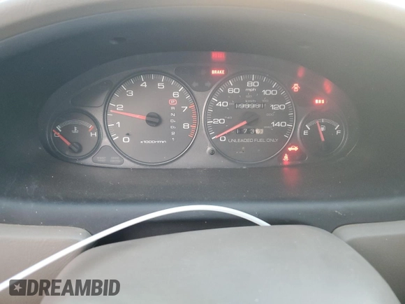 1999 Acura Integra with VIN JH4DB7665XS000928, listed as a Copart auction lot 80924344 with 198,981 mi miles and Salvage title. Bid and sale history available at DreamBid. Image 9.