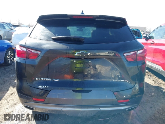 2022 Chevrolet Blazer Premier with VIN 3GNKBLR46NS133864, listed as a IAAI auction lot 41795810 with 30,487 mi miles and . Bid and sale history available at DreamBid. Image 16.