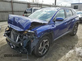 2022 Hyundai Tucson SEL z VIN 5NMJFCAE0NH101478, wystawiony jako Copart lot #44152945 z przebiegiem 19 709 mil mil oraz Szkody całkowita. Historia ofert i sprzedaży dostępna na DreamBid. Obrazek 1.