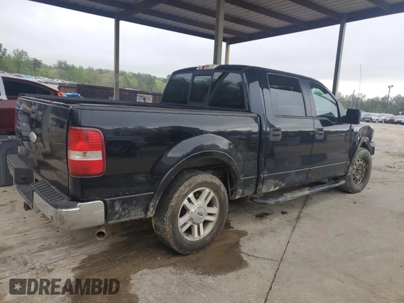 2008 Ford F-150 XLT with VIN 1FTPW12V38FB49393, listed as a Copart auction lot 52054265 with 301,847 mi miles and Salvage Title. Bid and sale history available at carsss.com. Image 3.