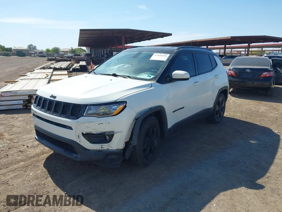 2018 Jeep Compass Latitude with VIN 3C4NJCBB3JT462141, listed as a IAAI auction lot 42024920 with 84,988 mi miles and . Bid and sale history available at DreamBid. Image 17.