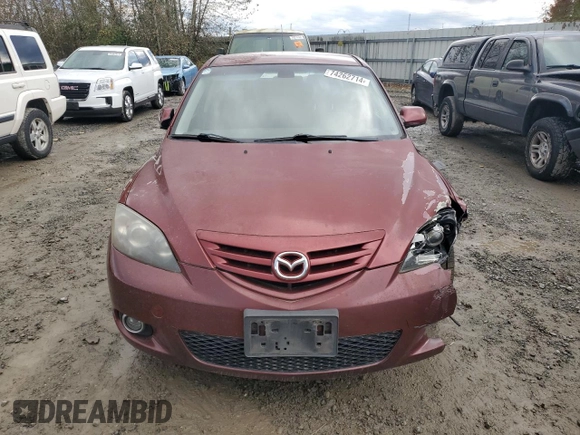 2006 Mazda 3 s z VIN JM1BK143961468843, wystawiony jako Copart lot #74262714 z przebiegiem 267 206 mil mil oraz Szkoda całkowita • Salvage title. Historia ofert i sprzedaży dostępna na DreamBid. Obrazek 5.